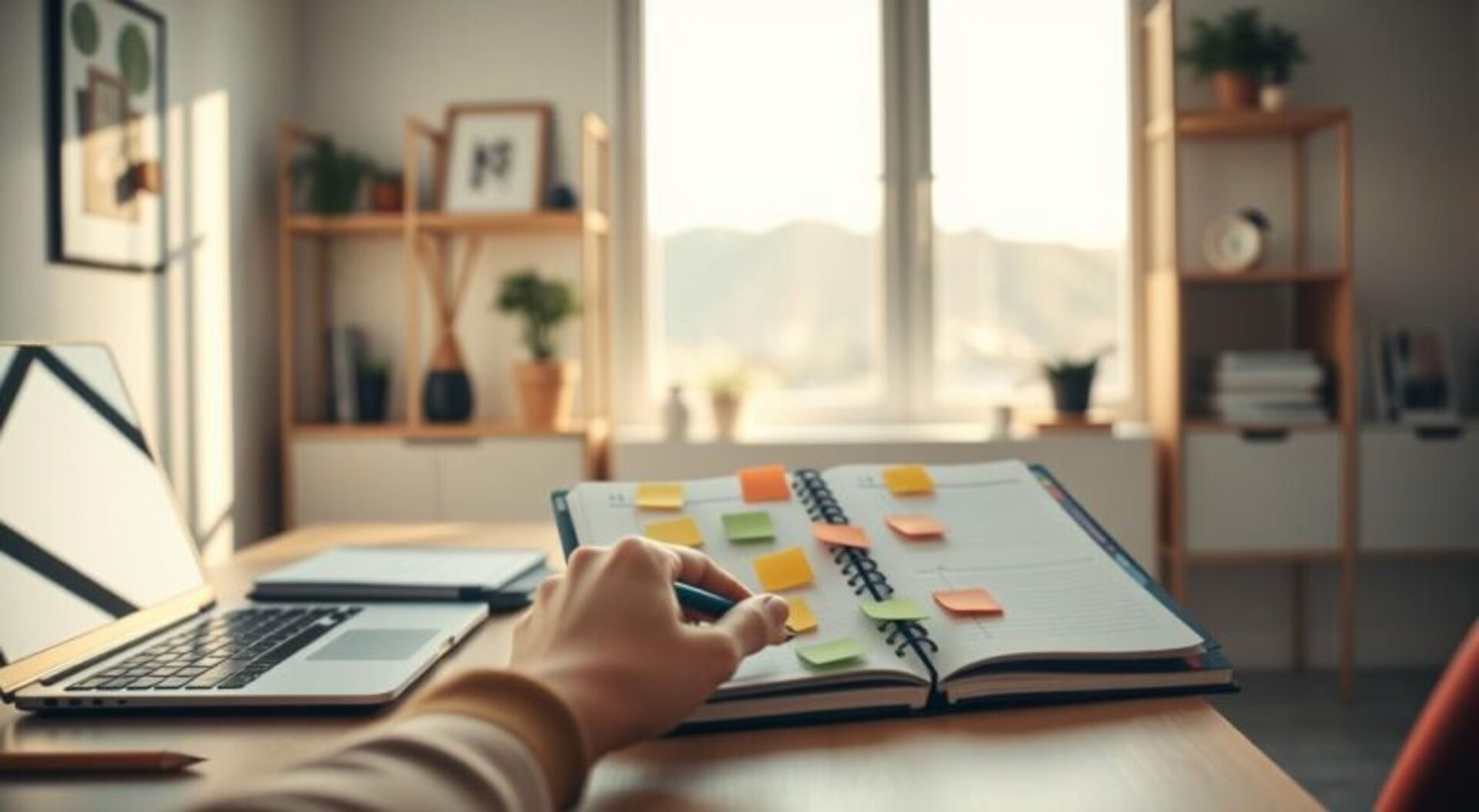 organização de metas pessoais