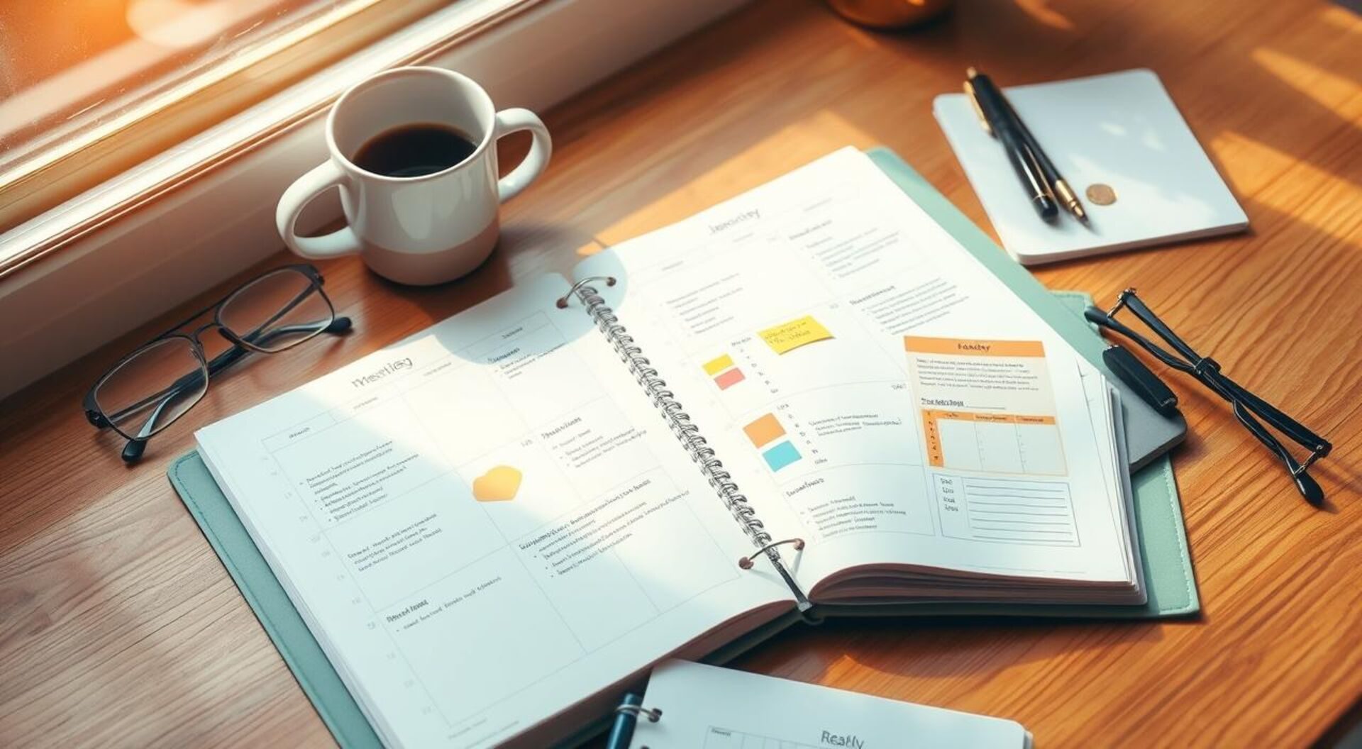 planejamento de rotina