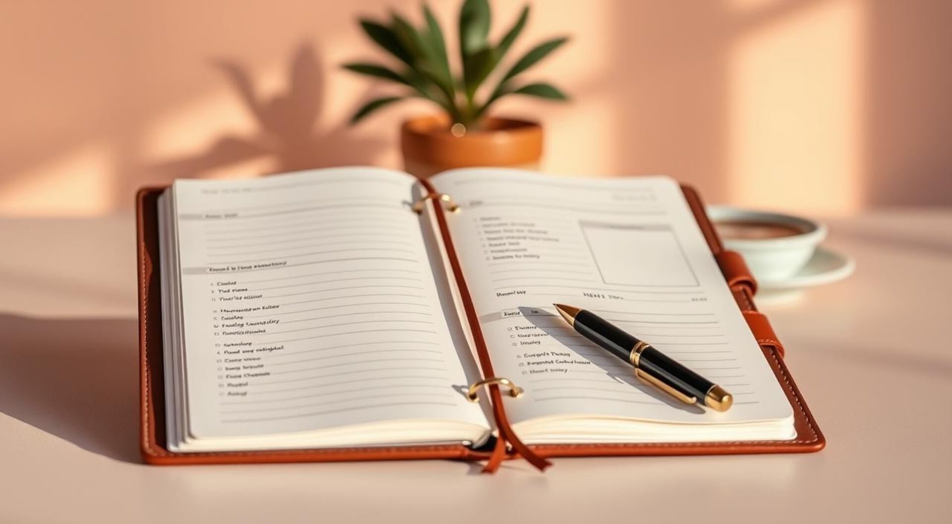 planner de metas pessoais