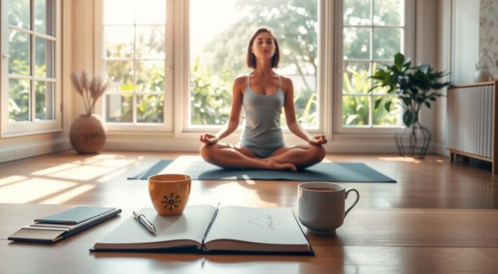 rotina de hábitos positivos